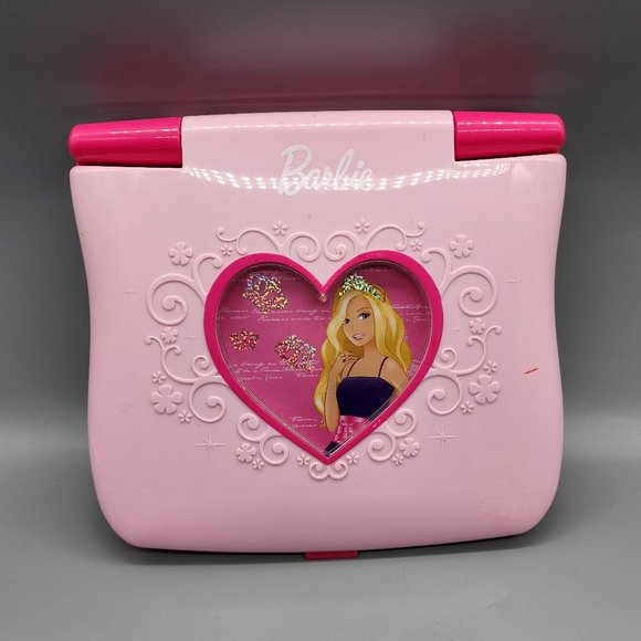 Barbie Laptop Toy - Oregon Scientific H968-10 - Interactive Kids Learning Laptop - Picture 1 of 7